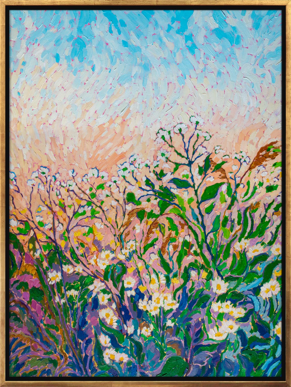 "Daisies in the grass" - Print