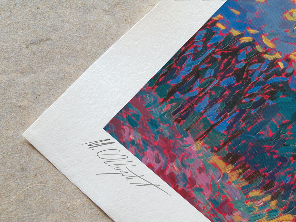 "Scar in clouds" - Print