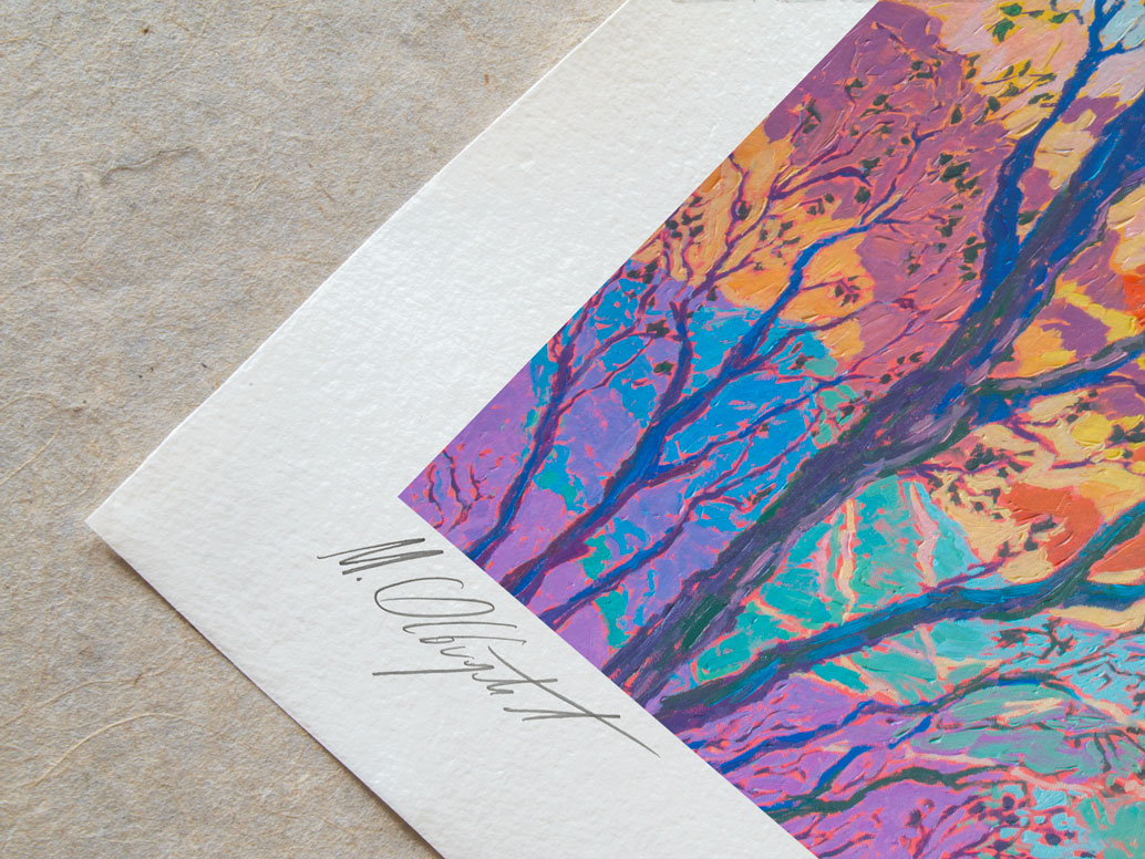 "Last of leaves" - Print