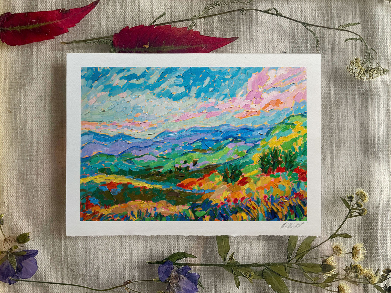 "Bieszczady" - Print