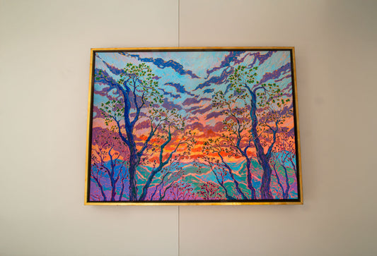 "Last of leaves" - Print