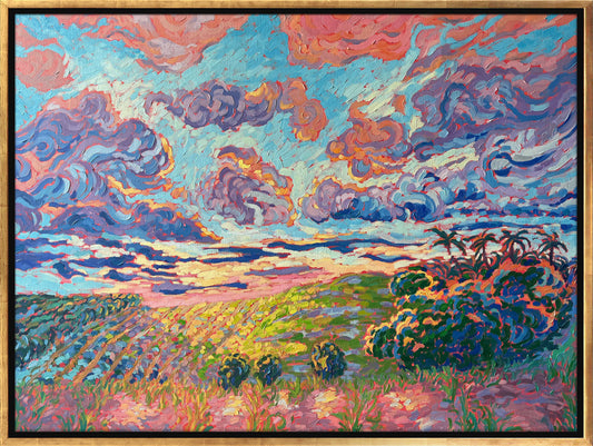 "Plantation cloudscape" - Print