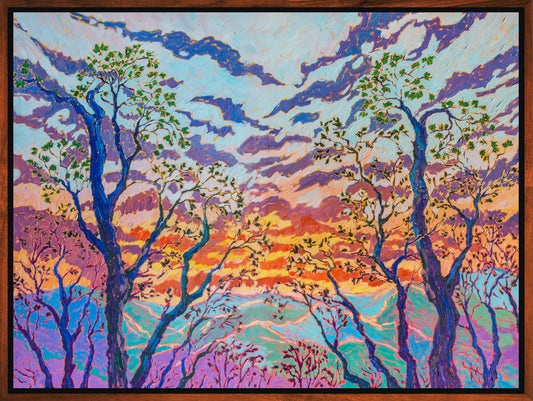 "Last of leaves" - Print