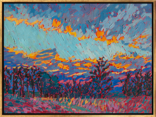 "Scar in clouds" - Print
