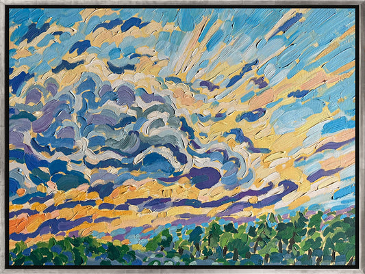 "Clouds over Krakow" - Print