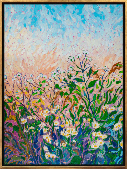 "Daisies in the grass" - Print
