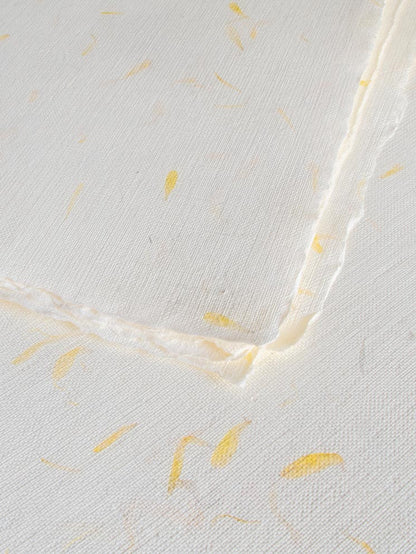 Custom Poem on Calendula paper