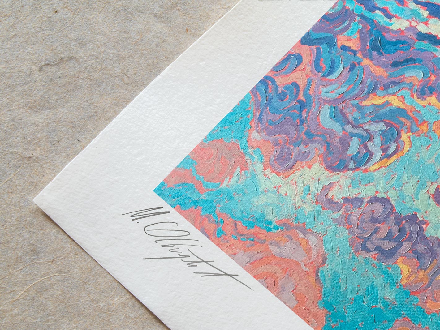"Plantation cloudscape" - Print