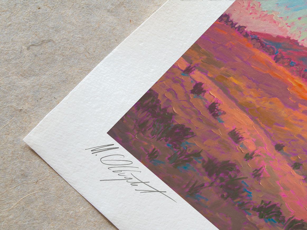 "Mountain of Gold" - Print