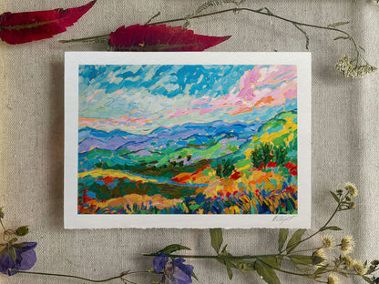 "Bieszczady" - Print